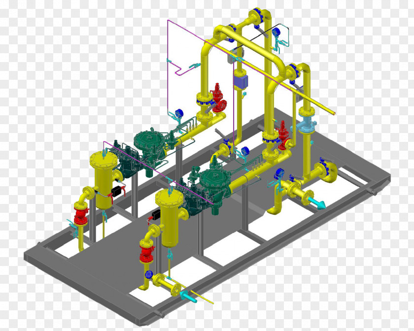 Gas Meter Pressure Regulator Natural PNG