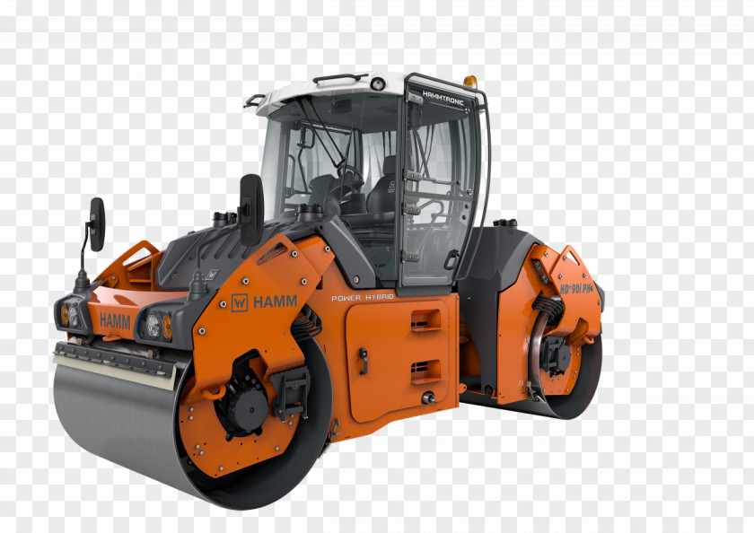 Hamm AG Road Roller Compactor Heavy Machinery Conexpo-Con/Agg PNG