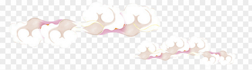 Origami Effect Clouds Paper Fashion Accessory Tooth Mouth Lip PNG