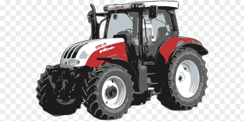Tractor Steyr Wall Decal Car Sticker PNG