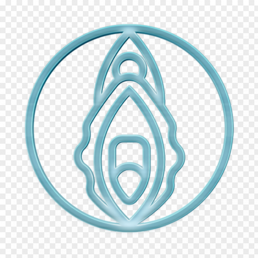 Vagina Icon Medical Set PNG