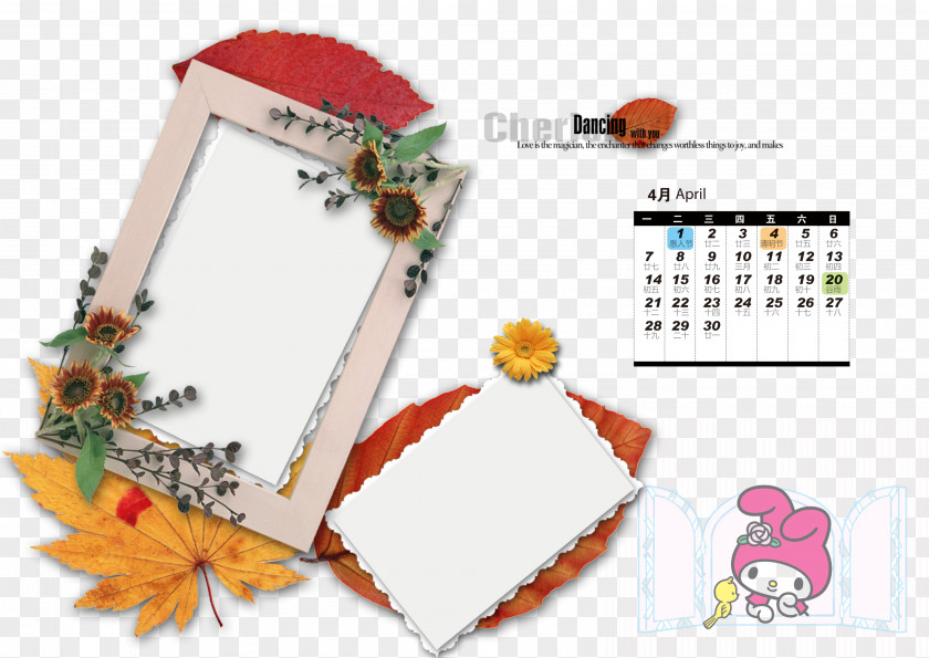 Calendar Template PNG