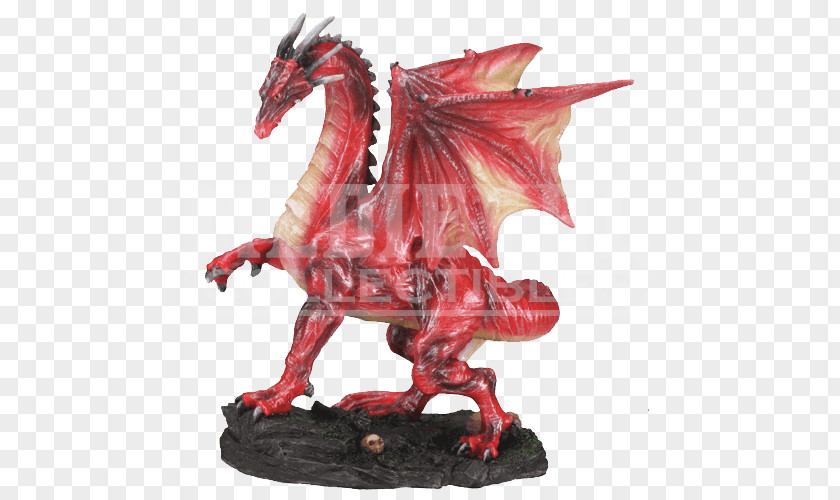 Dragon Figurine Statue Fantasy Sculpture PNG
