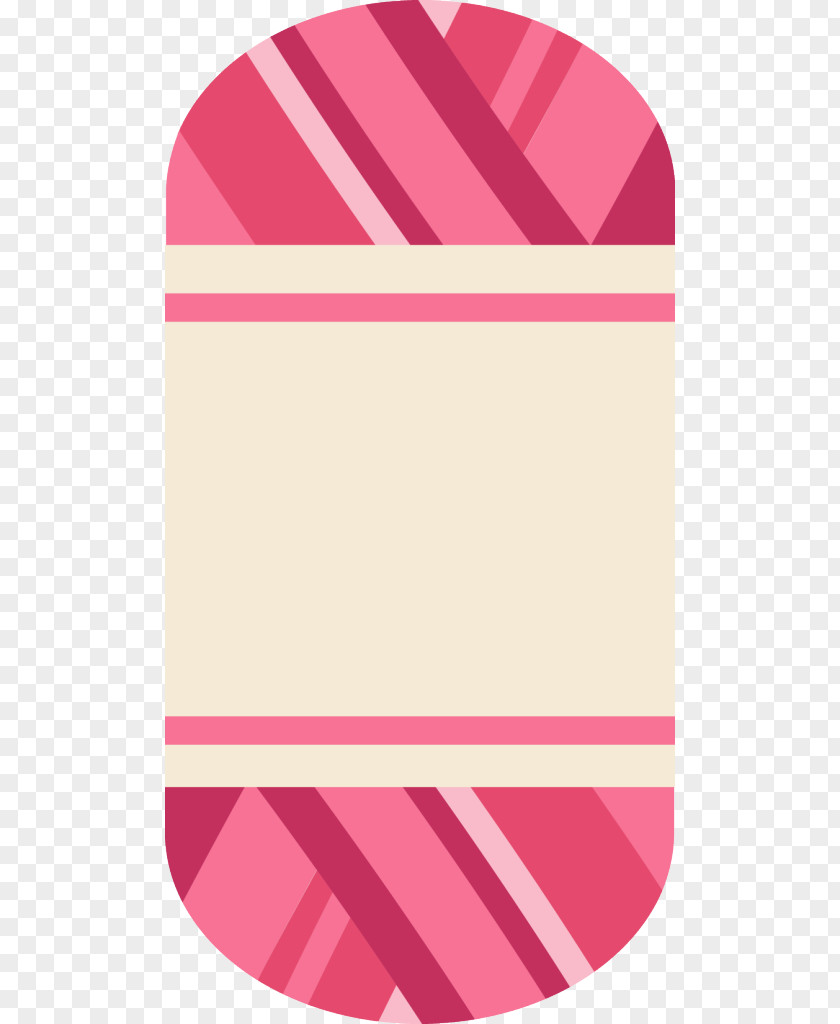 Pink Yarn Line Angle Clip Art PNG
