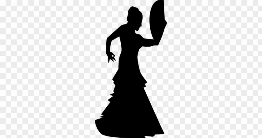 Silhouette Flamenco Dance PNG