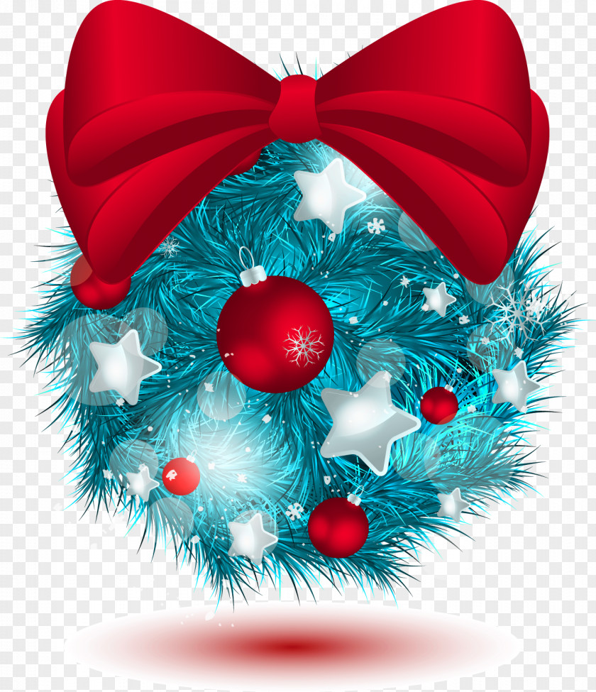 Vector Christmas Ball Decoration Ornament Clip Art PNG