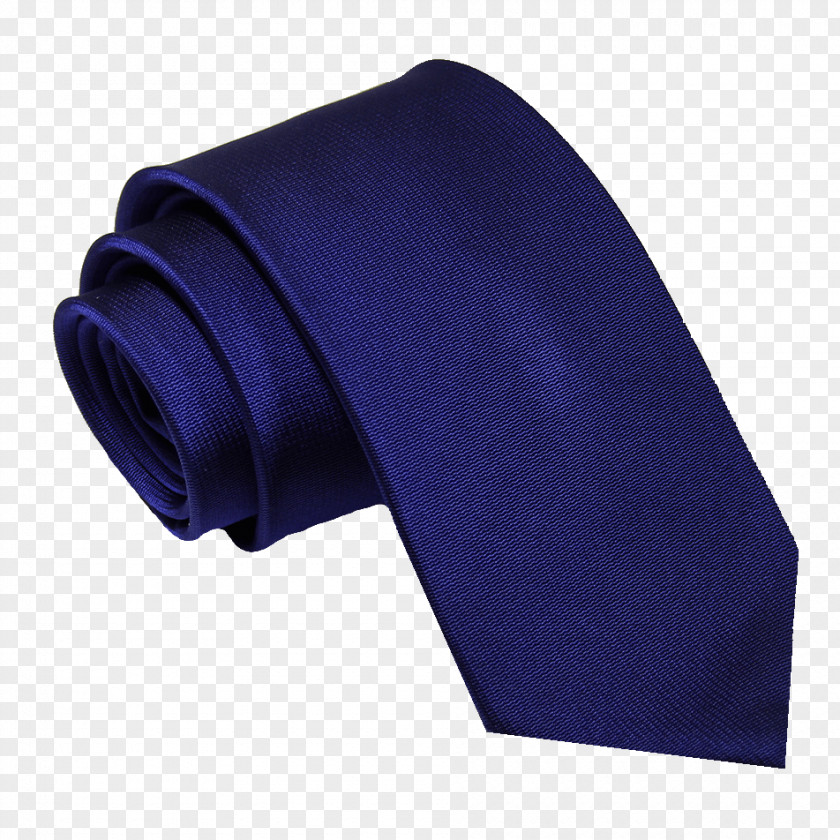 Blue Silk Necktie Cobalt Royal PNG