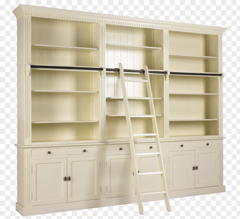 Ladder Bookcase Staircases Furniture Wood PNG