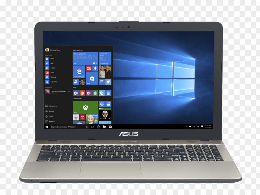 Laptop Intel Core I3 ASUS Computer PNG