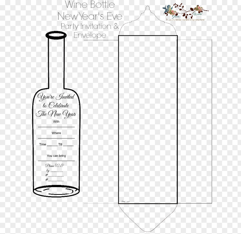 Party New Year's Eve Wedding Invitation Paper PNG