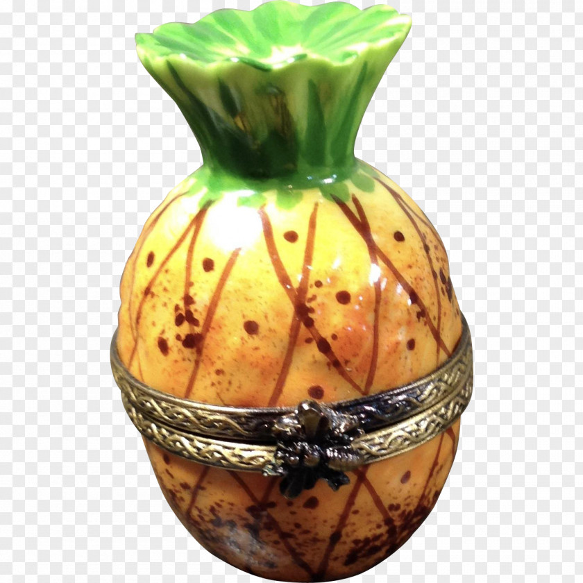Pineapple Ceramic Vase PNG