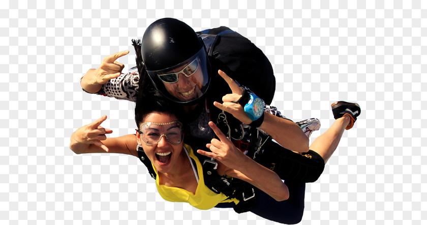 Skydive Parachuting Tandem Skydiving Helmet Sport Jumping PNG