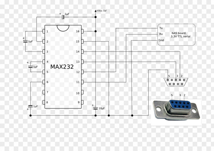 Technology Engineering MAX232 PNG