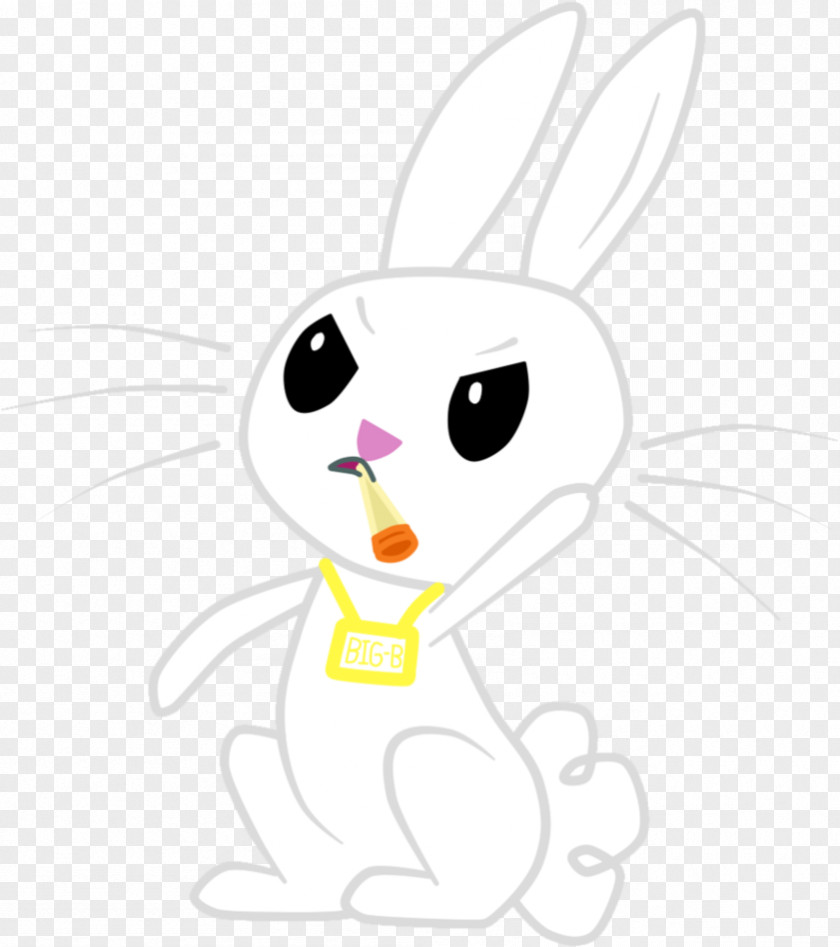 Cat Whiskers Easter Bunny Hare Clip Art PNG