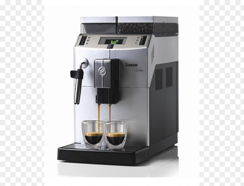 Coffee Espresso Coffeemaker Philips Saeco Lirika PNG