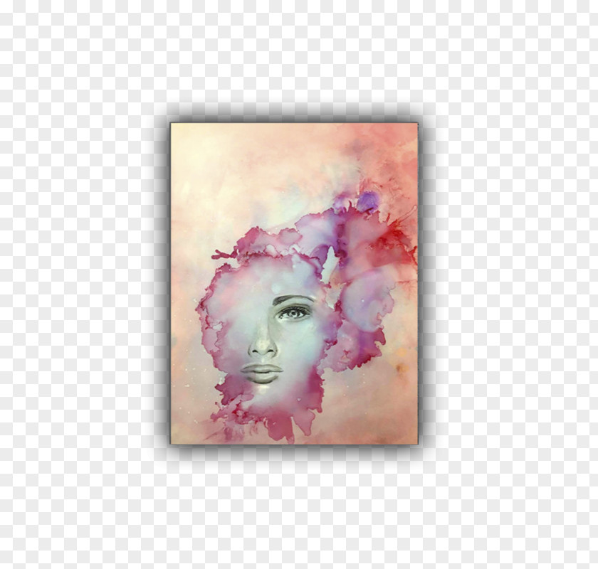 Painting Abstract Art Portrait Paper PNG