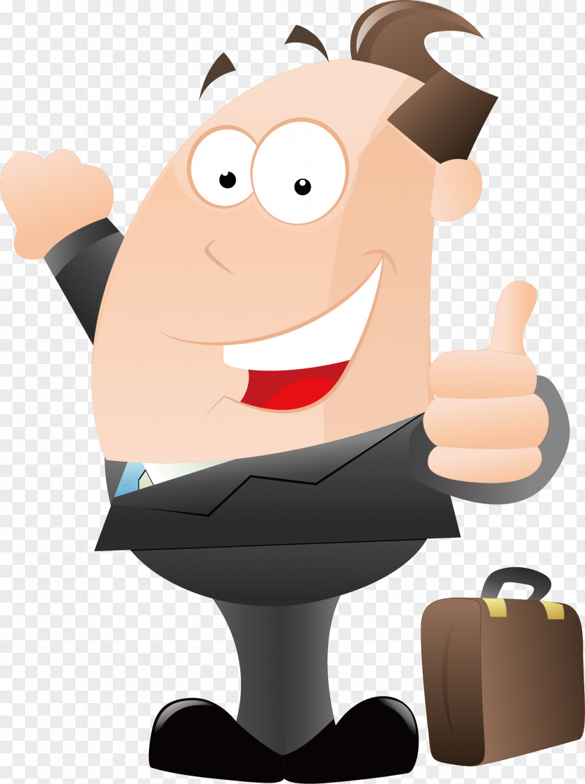 Proud Man Businessperson Drawing Cartoon Photography PNG