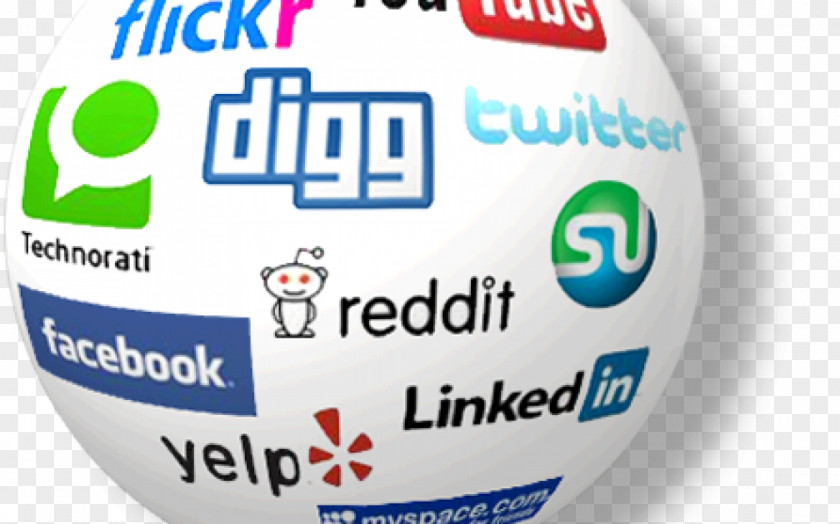 Social Media Box Marketing Logo PNG