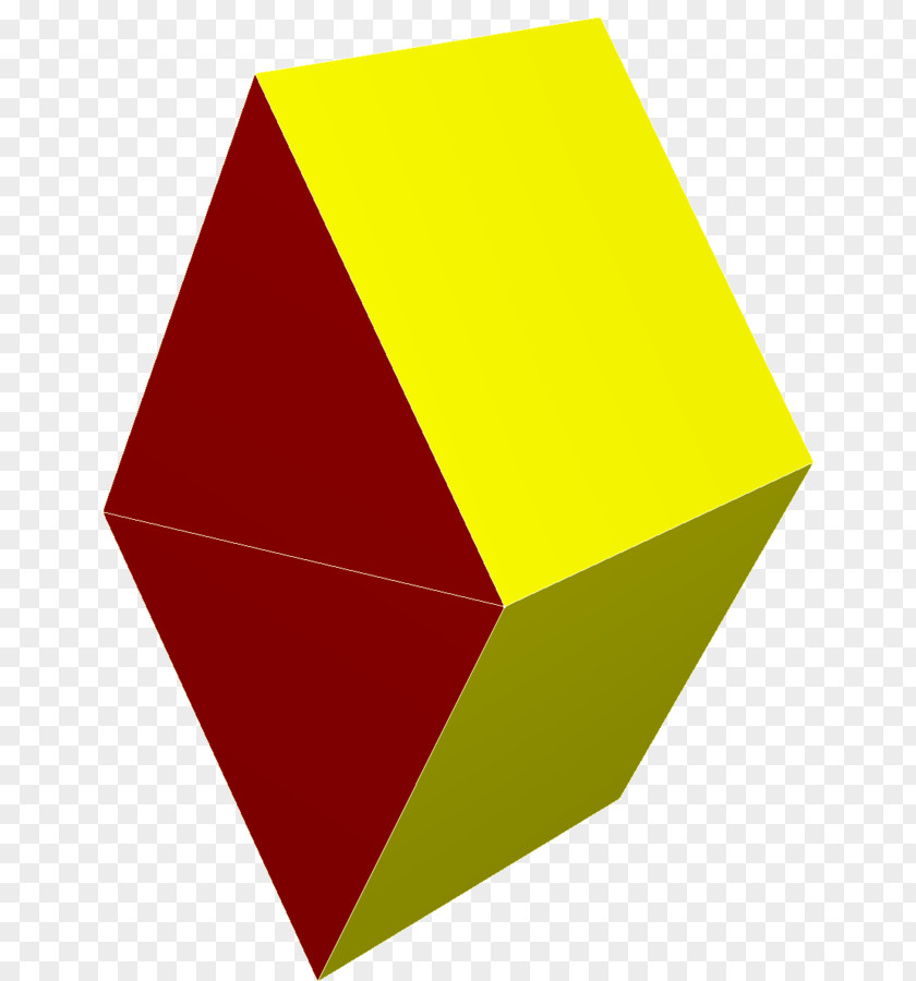 Triangle Rhombohedron Polyhedron Parallelepiped Rhombus PNG