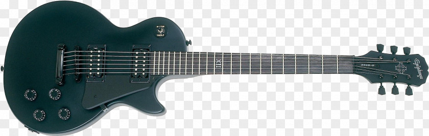 Electric Guitar Epiphone Goth Les Paul Studio Gibson PNG