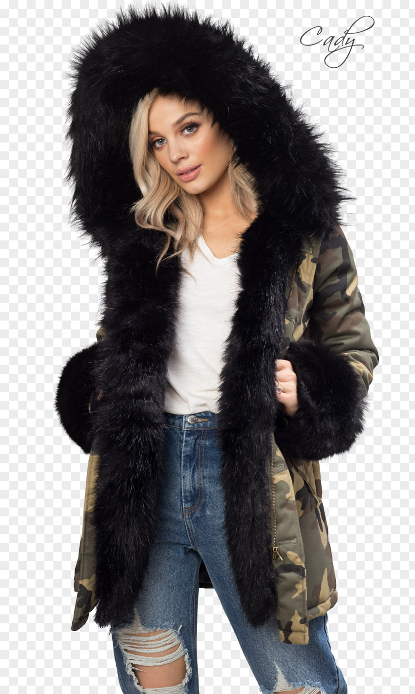 Fur Coat Fake Parka Jacket PNG