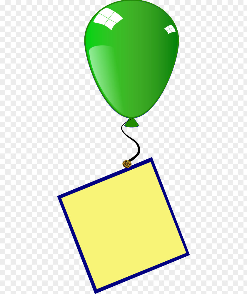 Green Balloon Birthday Art Drawing Clip PNG
