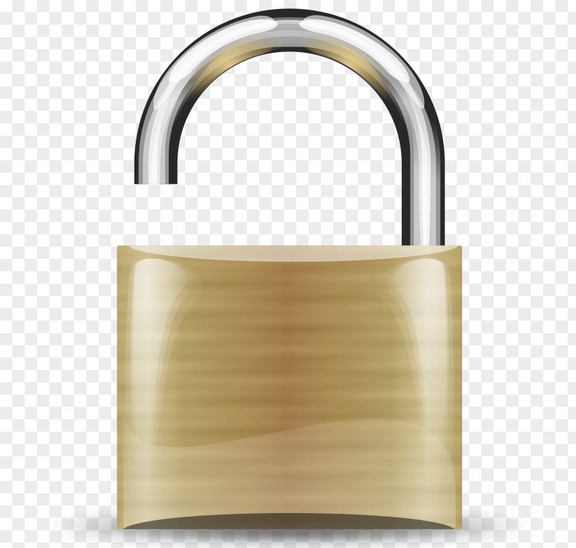 Openclipart.org Padlock Clip Art PNG