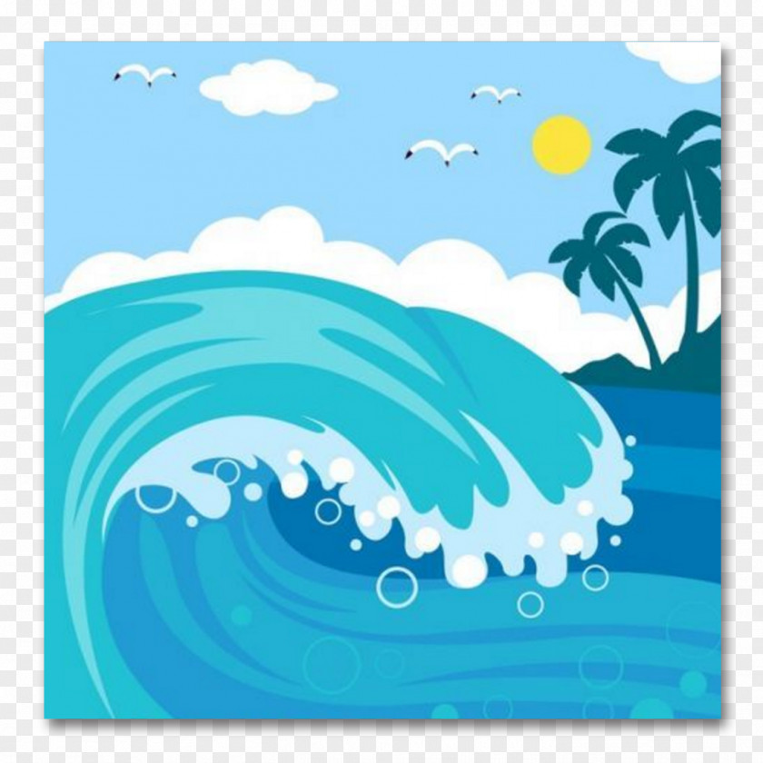 Sea Wind Wave Ocean Clip Art PNG