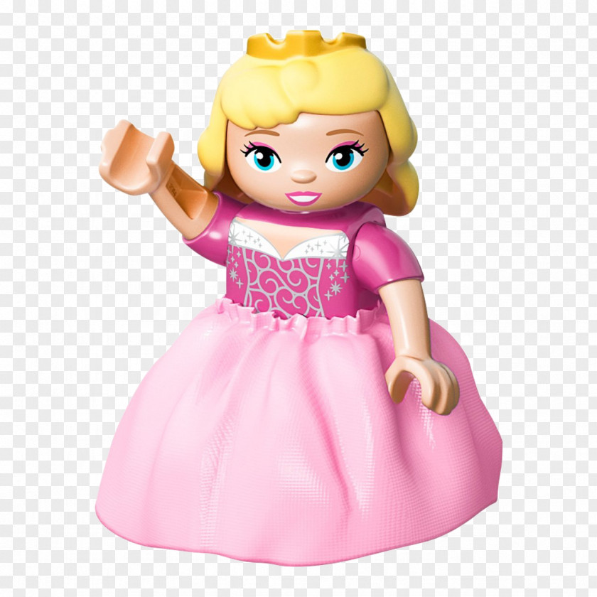 Sleeping Beauty Princess Aurora Lego Duplo Toy PNG