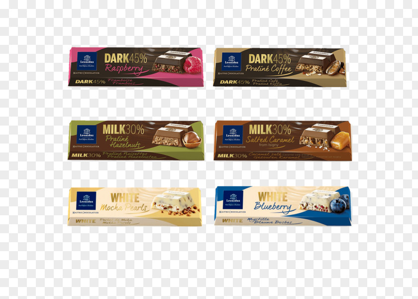 A Variety Of Flavors Chocolate Bar Cluj-Napoca Leonidas Cocoa Solids Confectionery PNG