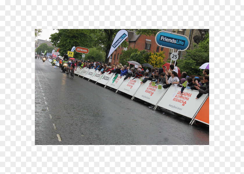 Crowd Cheering Sport Triathlon Duathlon Advertising Vehicle PNG