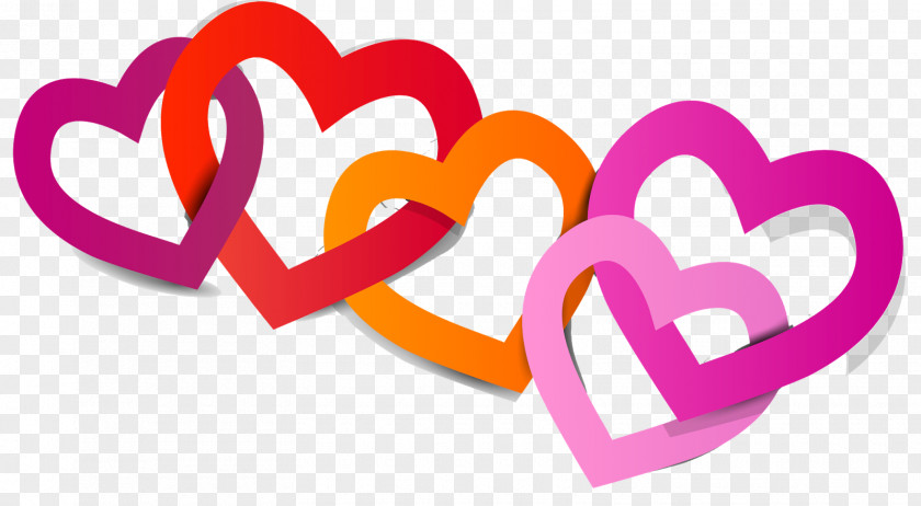Ebay Paper Heart Valentine's Day Clip Art PNG