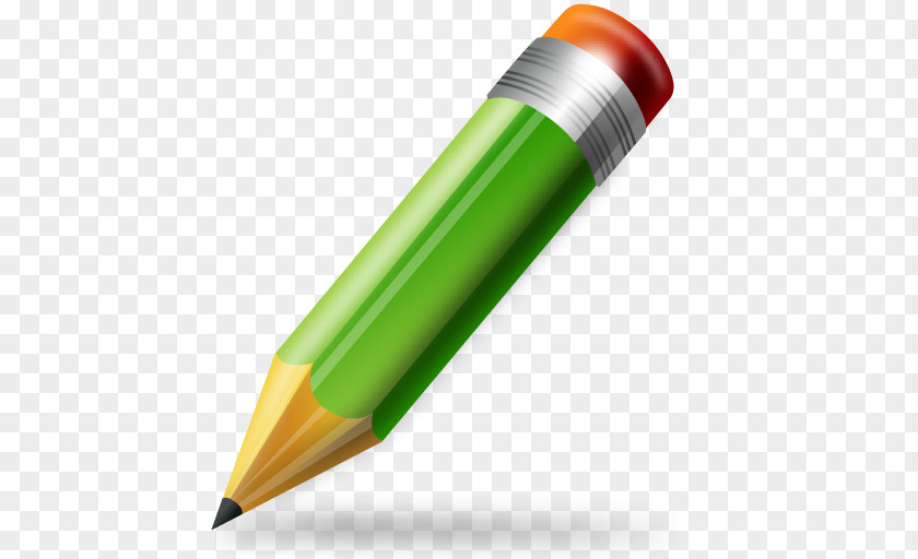 Green Pencil Icon Eraser PNG