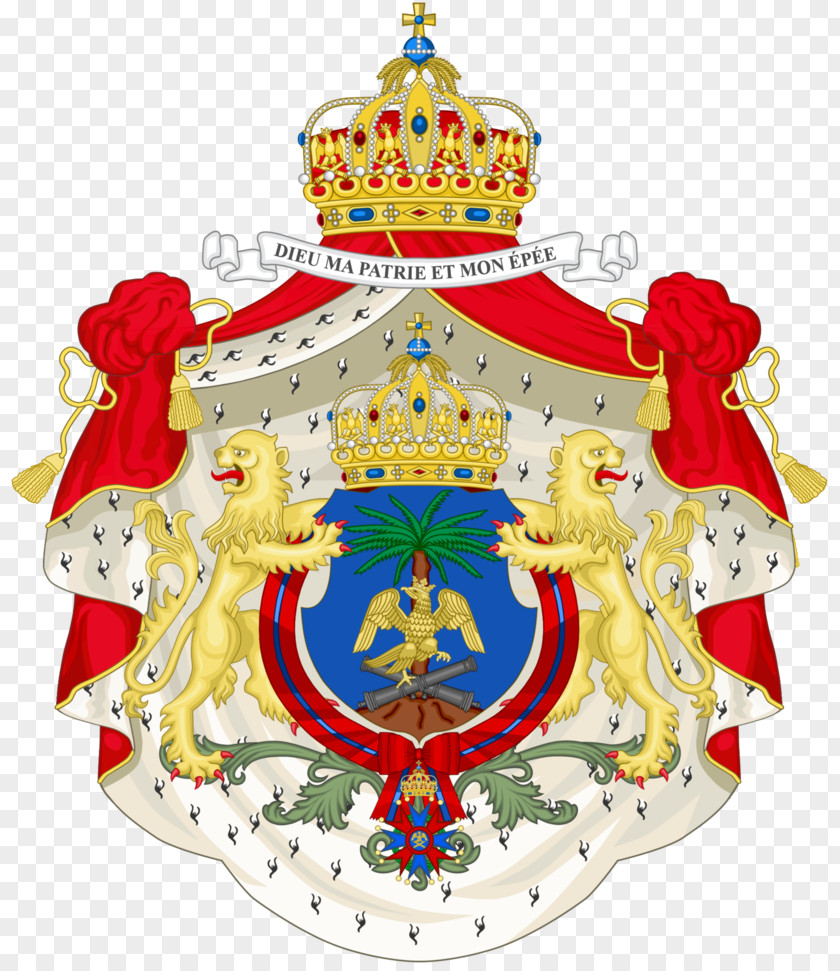 Ottoman Second Empire Of Haiti First Coat Arms PNG