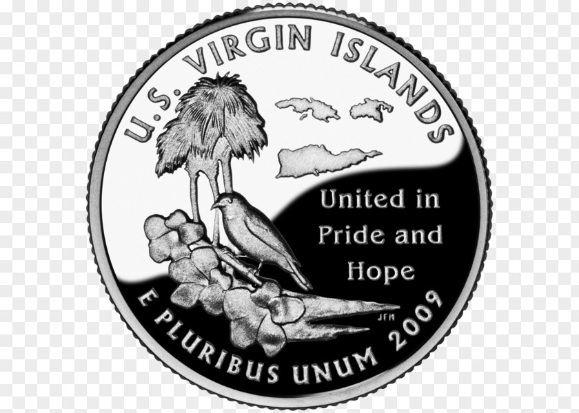 United States Virgin Islands Quarter Mint Coin PNG