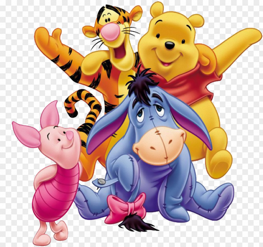 Winnie The Pooh Winnie-the-Pooh Piglet Eeyore Hundred Acre Wood Tigger PNG