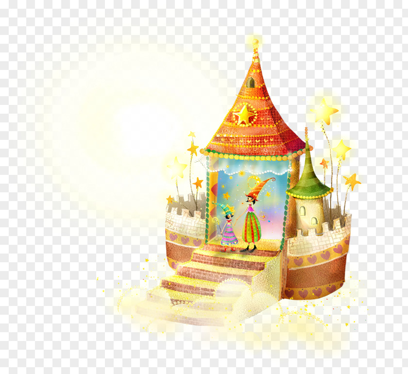 Witch Castle Photography Cartoon Illustration PNG