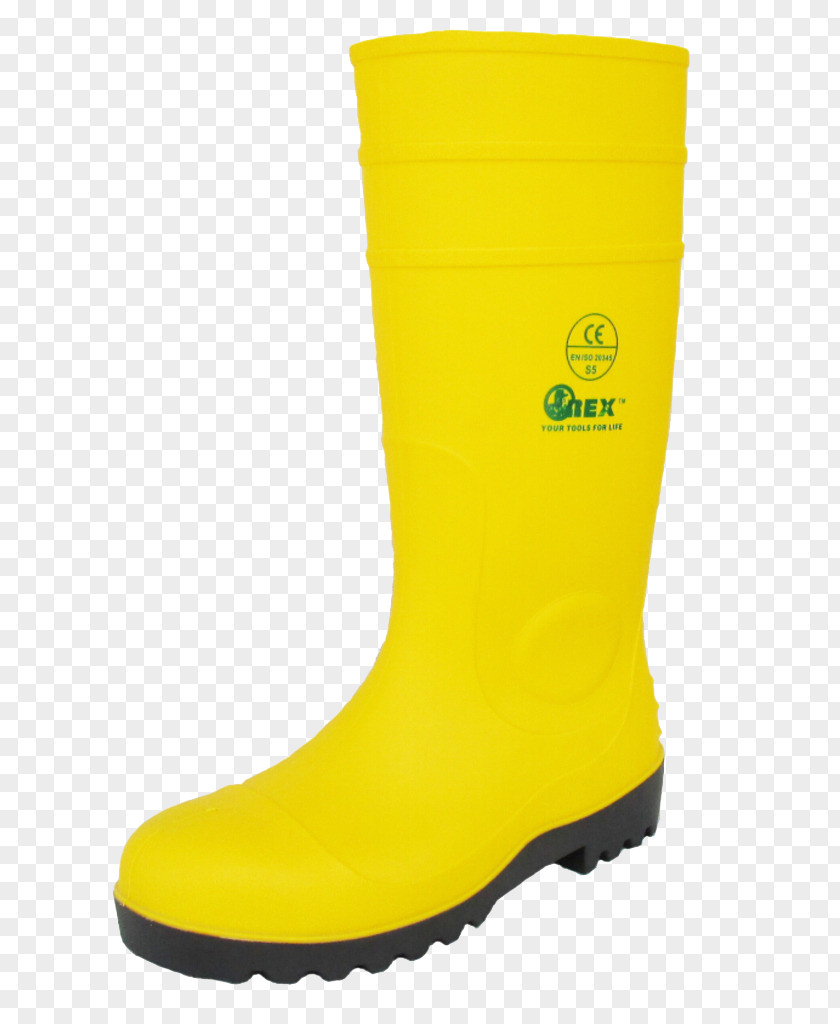 Yellow Boots Wellington Boot Shoe PNG