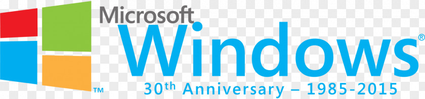 30th Anniversary Windows 8.1 Microsoft Installation PNG