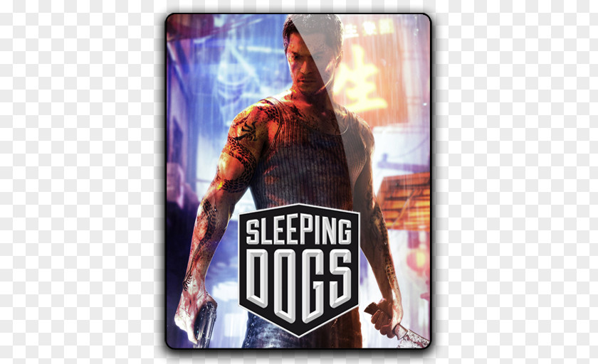 Dog Sleeping Dogs Video Game Triad Open World United Front Games PNG