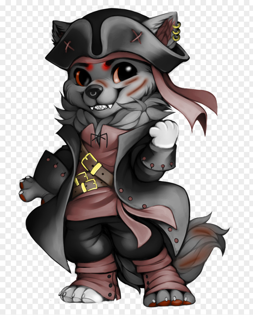 Hyena Gray Wolf Piracy Costume Furry Fandom PNG