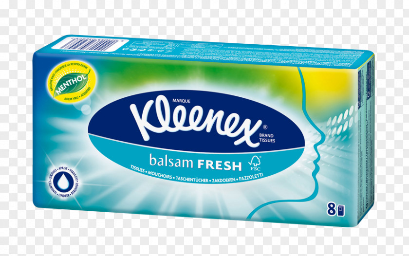 Kleenex Facial Tissues Kimberly-Clark Handkerchief Brand PNG