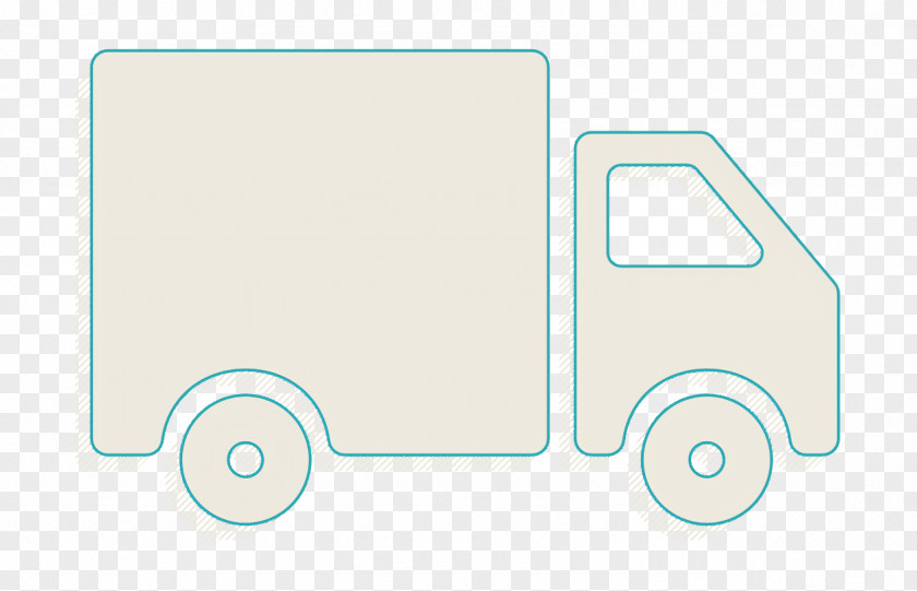 Model Car Van Transport Icon I Love Shopping Cargo Truck PNG