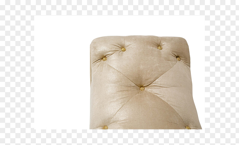 Royal Bed Cushion Pillow Bench Furniture Champagne PNG