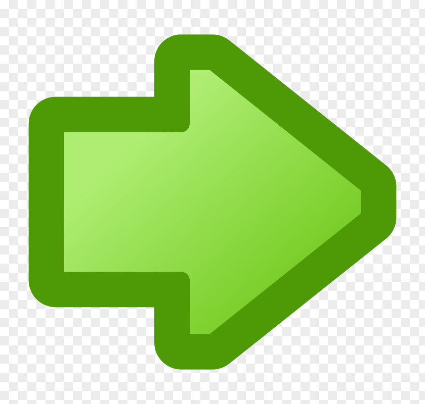 Arrow Images Green Icon PNG
