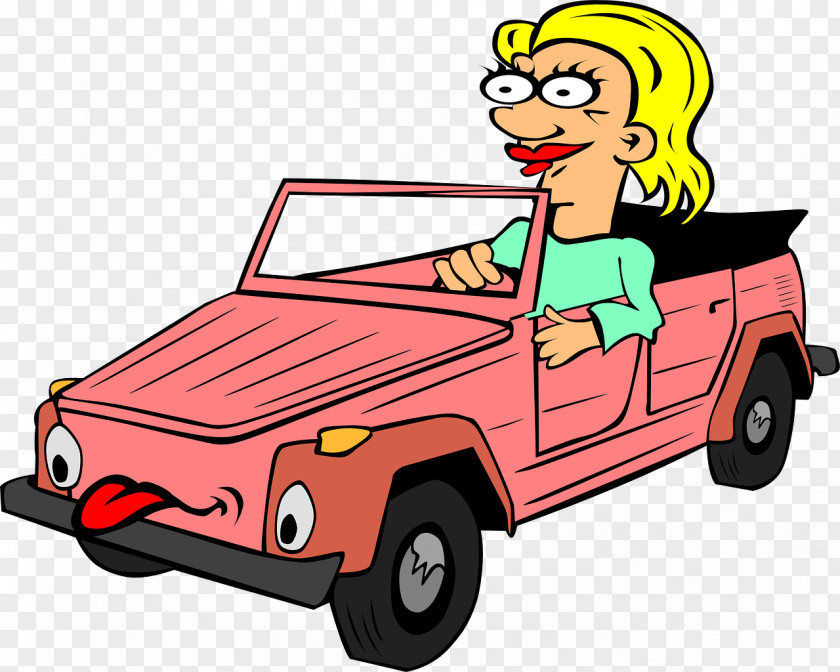 Car Cartoon Driving Vector Graphics Clip Art PNG