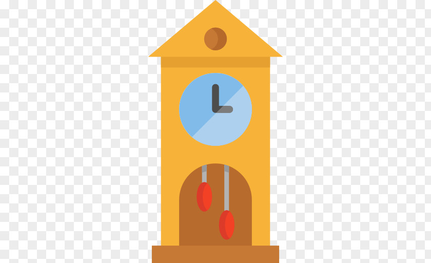 Cartoon Clock Vector PNG