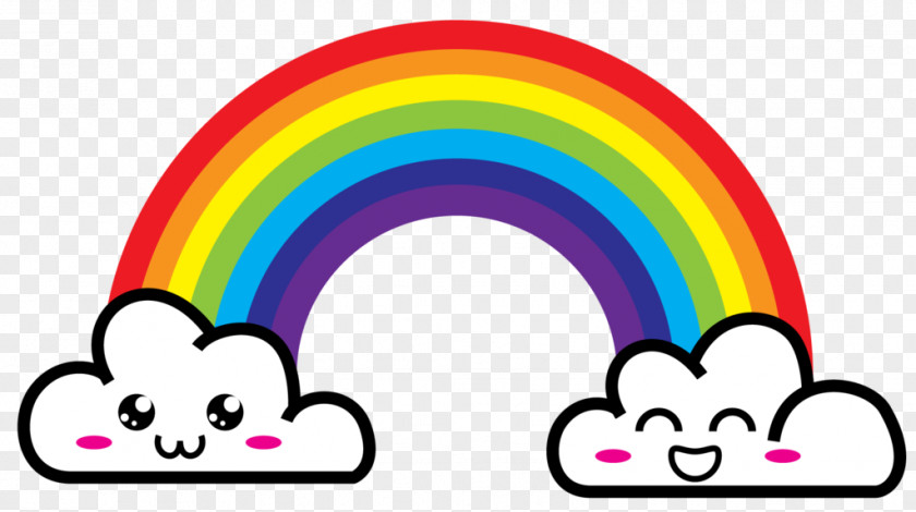 Cloud Rainbow Drawing Thepix PNG