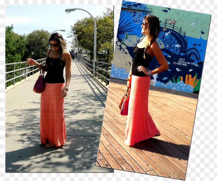 Dress Shoulder Leisure Vacation Skirt PNG