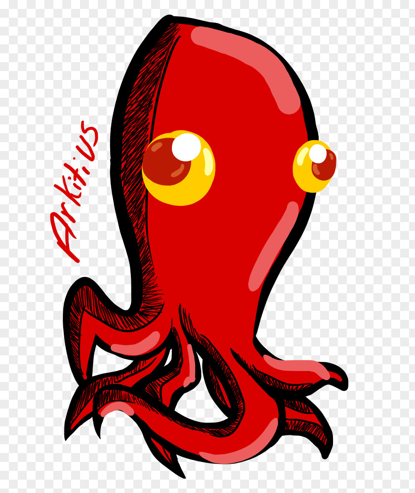 Godzilla Octopus Drawing DeviantArt PNG